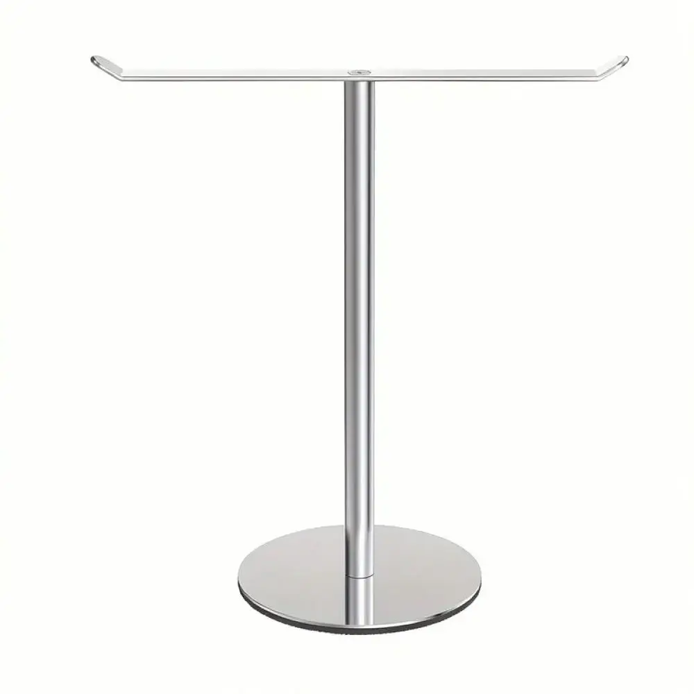 Stainless Steel T Shape Countertop Towel Rack Standing Hand Towel Holder For Kitchen Vanity Bathroom Storage Organizer