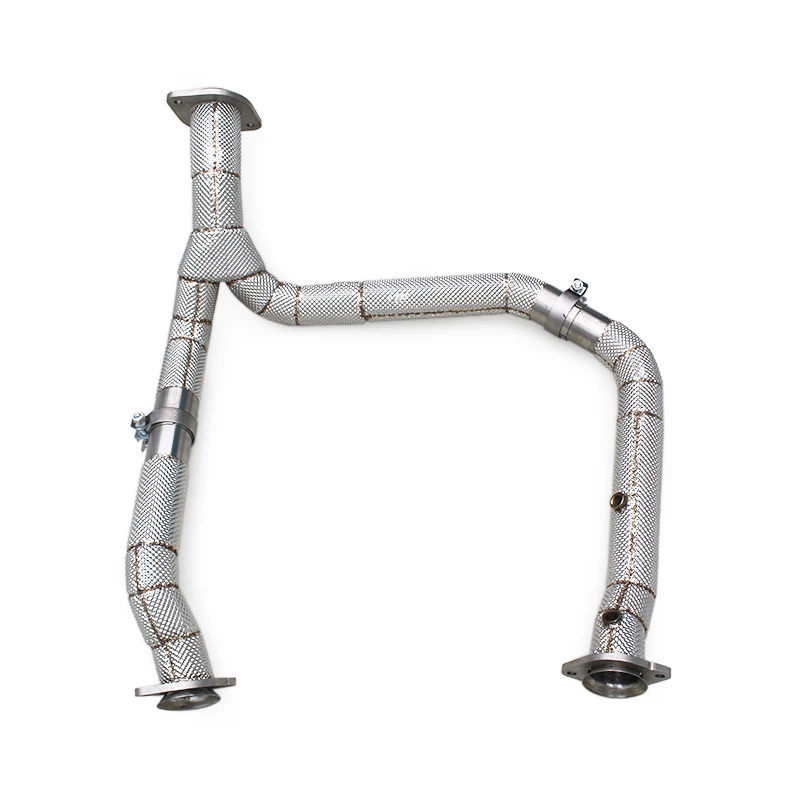 

YD Free Flow Exhaust Downpipe For Dodge RAM 1500 5.7L 2019-2023 Stainless Steel Header Pipes Racing Car Exhaust System