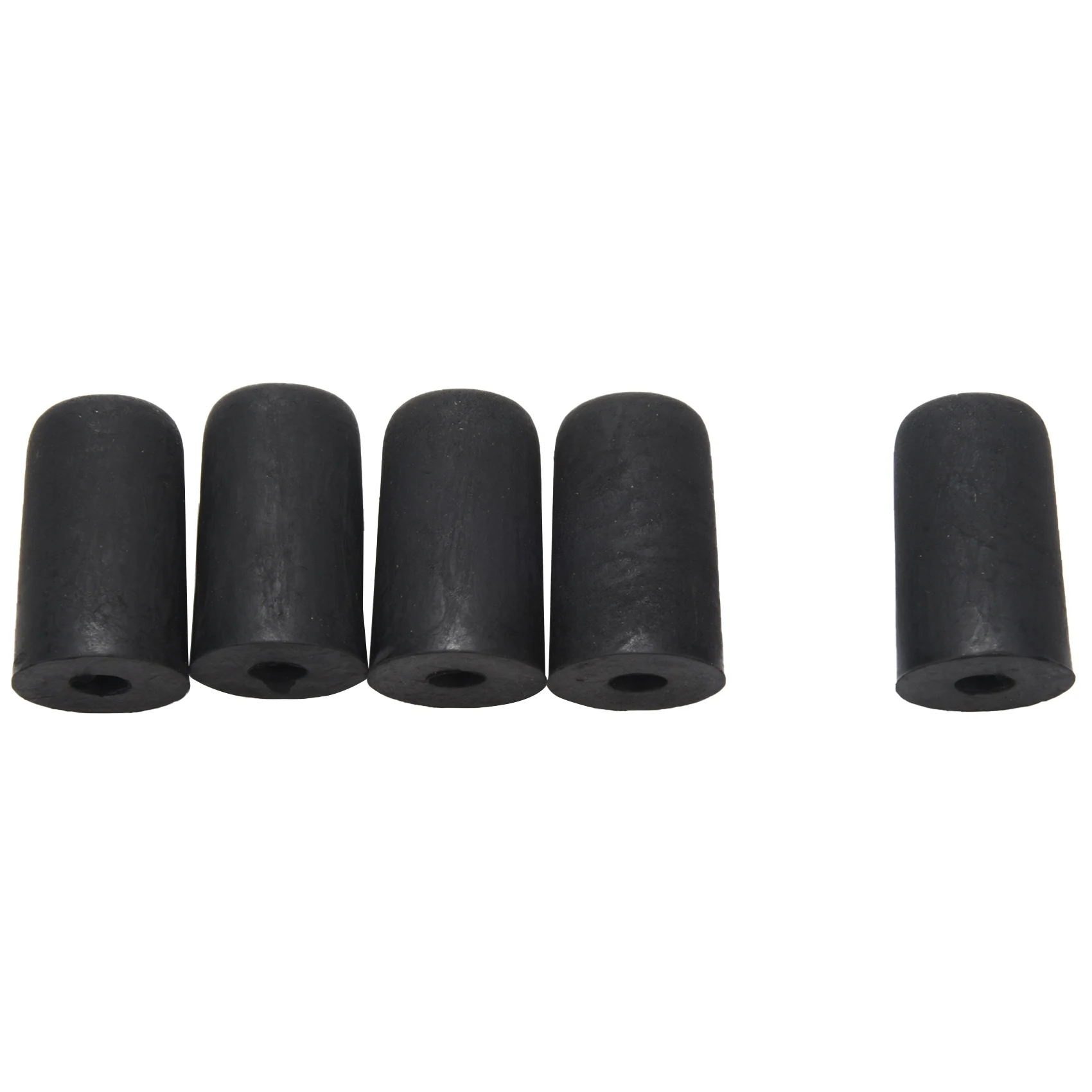 5 Pcs Cello Endpin Tip Protector Rubber Cello tail pin case Tip Cap Protector Non-Slip Mat For Cello Stringed Violin Parts