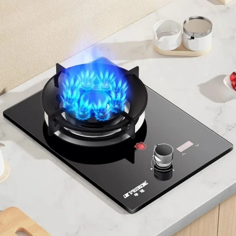 Gas single stove household fierce fire stove embedded desktop natural gas single burner stove