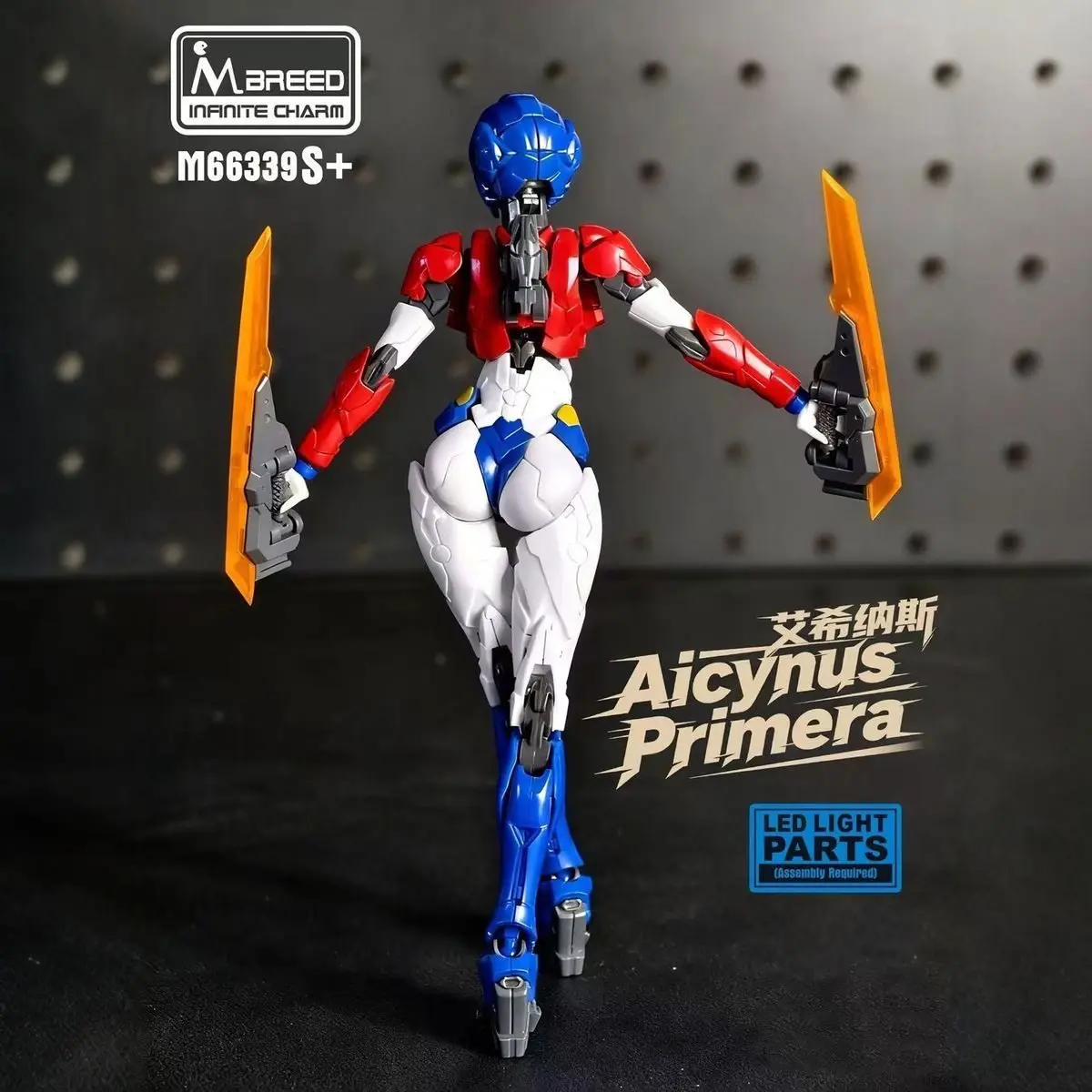 NUOVO M Modello KO Arcee Aicynus Primera Modello di Montaggio Trasformazione Action Figure M66339 Con Luce Led Collezione Giocattolo Regalo
