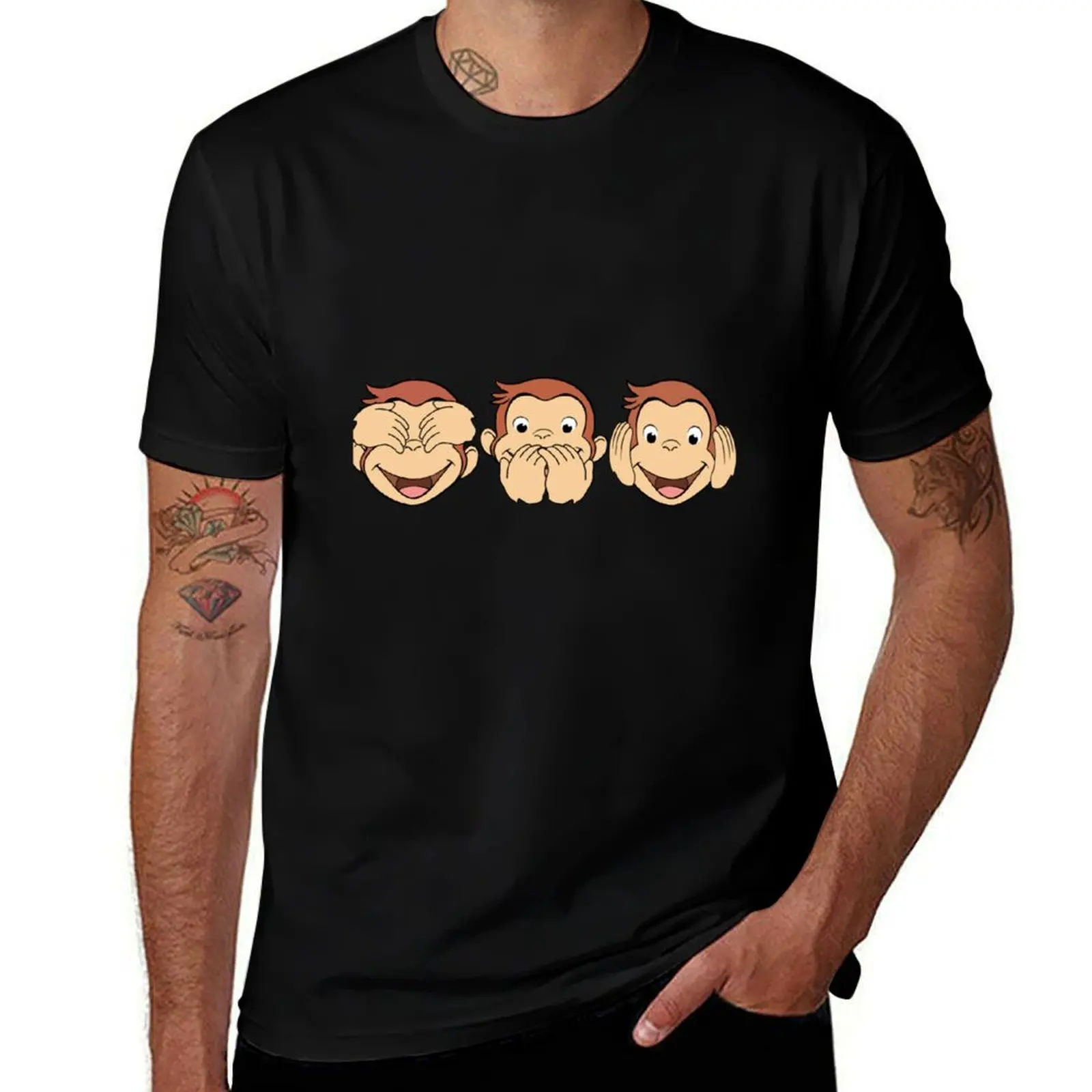 

Curious George T-Shirt Festival Casual Short Sleeve