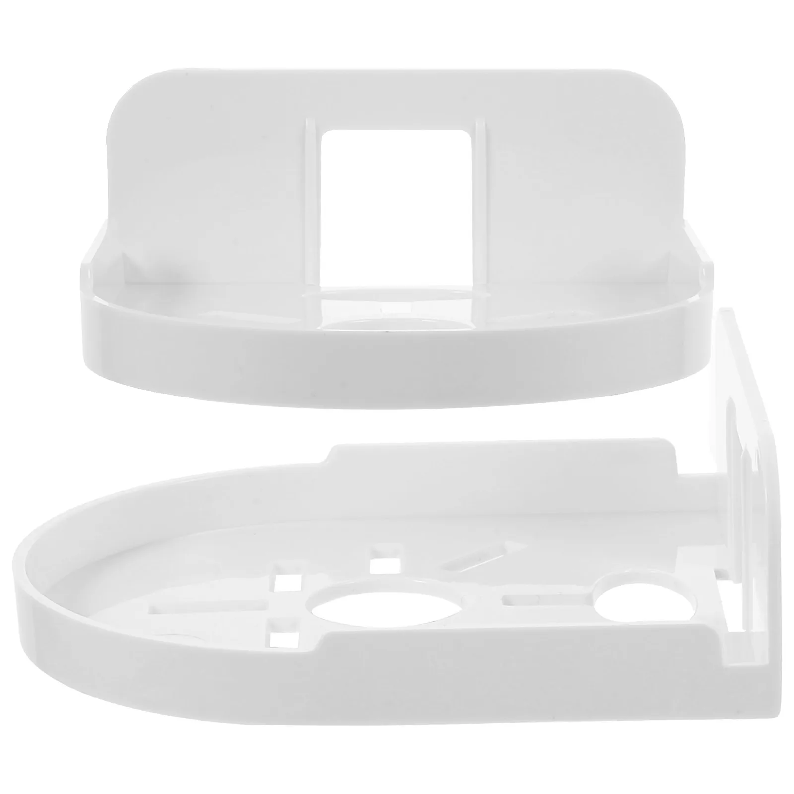 

2 Pcs Mount Small Floating Shelves Adhesive No Speaker Drill Mini Shelf For Wall Storage Wall Mount Shelf Rack