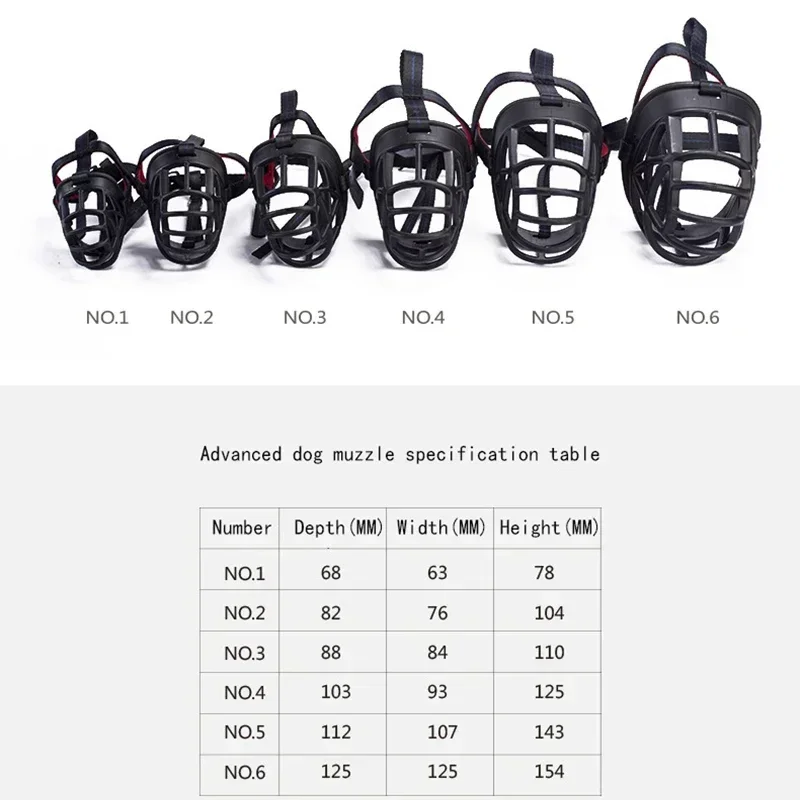 Pet Dog Adjustable Muzzle Mask Anti Bite Barking Silicone Mesh Mouth Dogs Muzzle Basket Pet Training Accessories