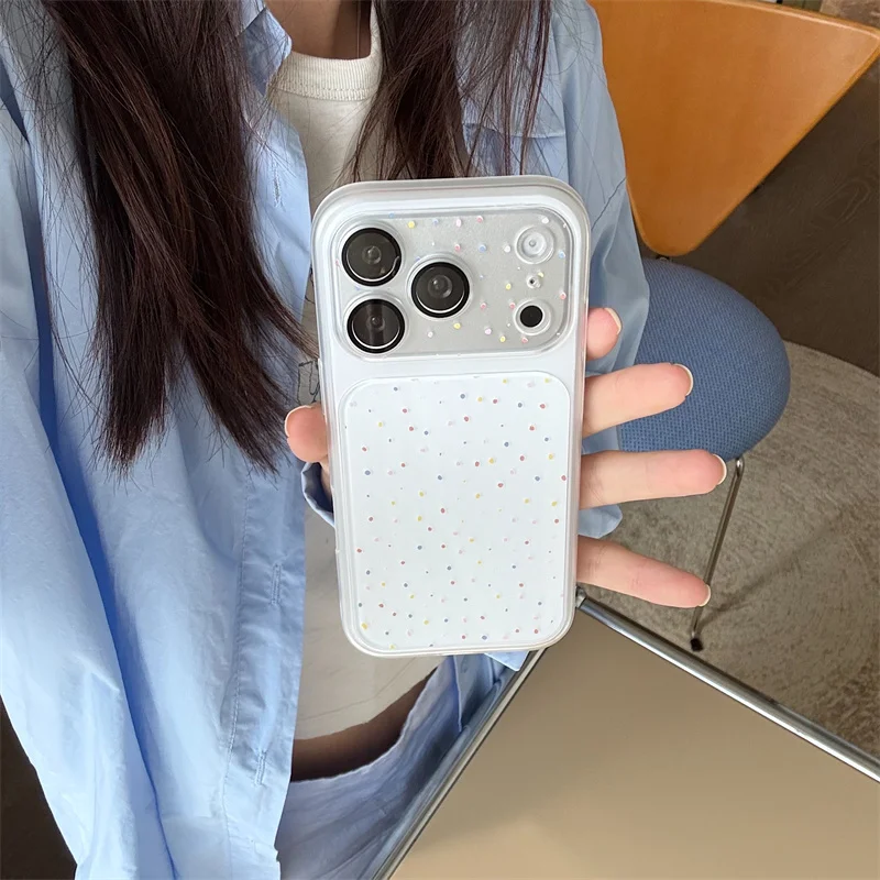 

Kawaii Pastel Fish Star Print Clear Phone Case for iPhone 15 16 17 Pro Max Shockproof Ocean Themed Protective Cover Lovely Aesth