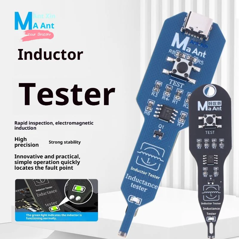 Y-1Pcs Inductor Detector Repair Tool Inductance Tester for Motherboard Coil Quick Fault Check PC Electromagnetic Induction
