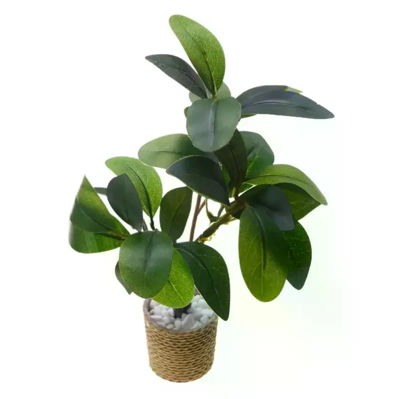 Piante Verdi in Vaso in Miniatura 1/6 per Casa delle Bambole, Decorazione per Scenari Domestici, Ornamenti per Micro Paesaggi e Giardini