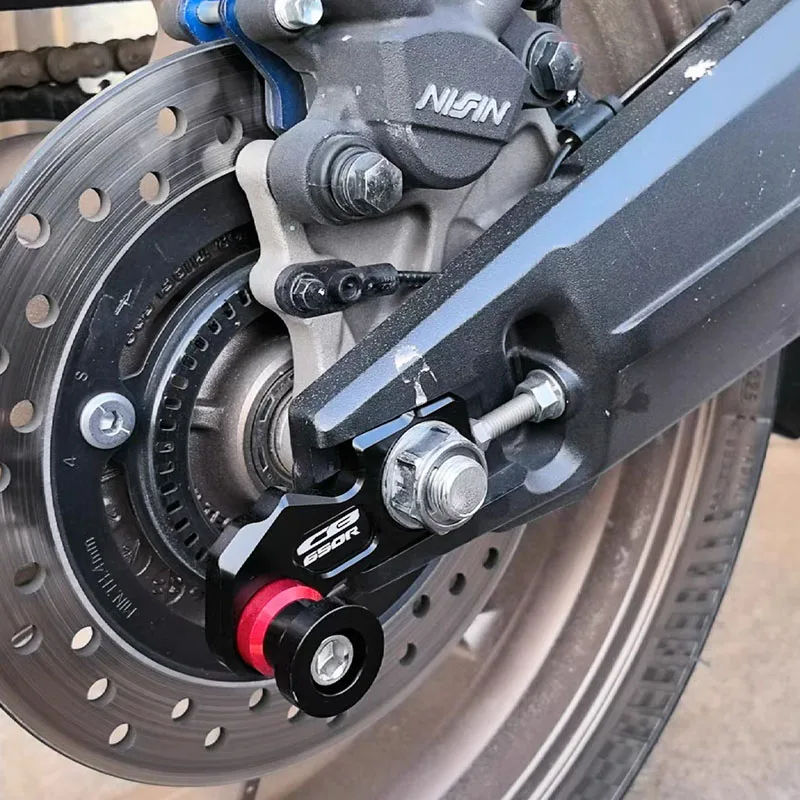 For CB650R CBR650R CB650F CBR650F CB650R/F CBR 650R 650F Motorcycle Accessories Chain Adjustment Frame Swingarm Spools Slider