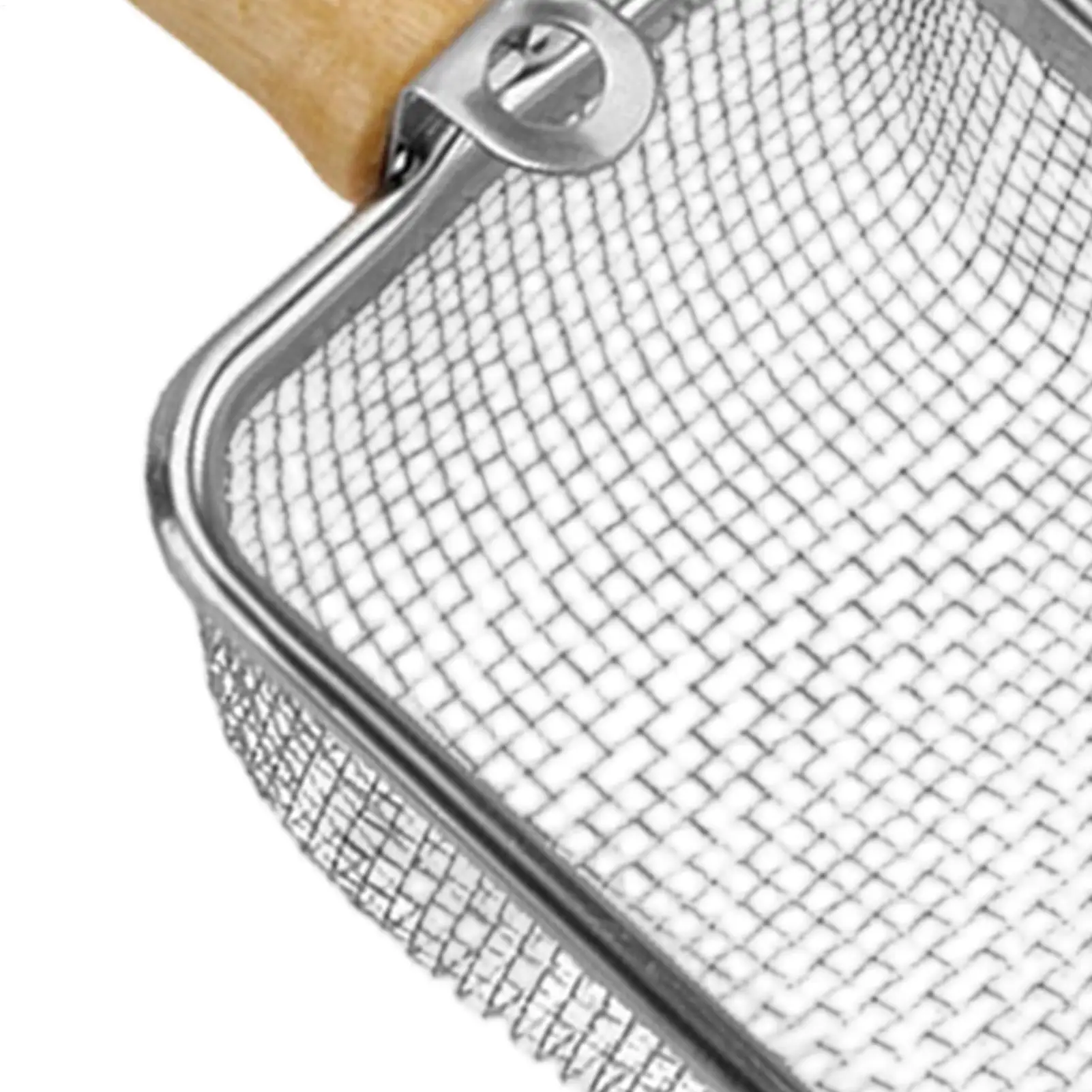 Soil Sifter 2.8mm Stainless Steel Garden Soil Sieve Compost Sifter Rust Proof Hand Shovel Screen Mesh Sand Dirt Yard Lawn Tool