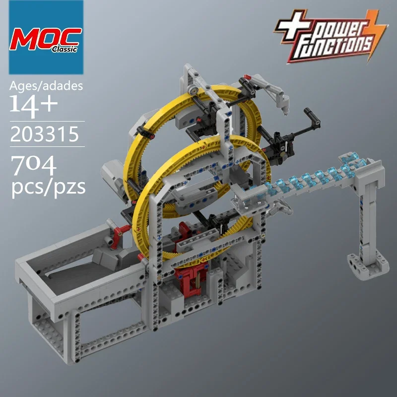 New Design MOC Egg Process Machine GBC Technic Model - Trendy Educational Toys - Fun Building Game Set Top Choice Holiday gifts