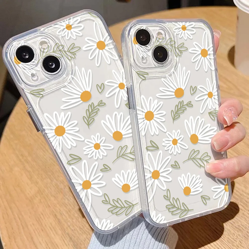 حافظة أقحوان لهاتف آيفون 17 حافظة آيفون 15 12 13 14 16 11 برو ماكس حافظة 17 اير 17 برو ماكس آيفون 11 آيفون 17 غطاء ممتص للصدمات فوندا #3