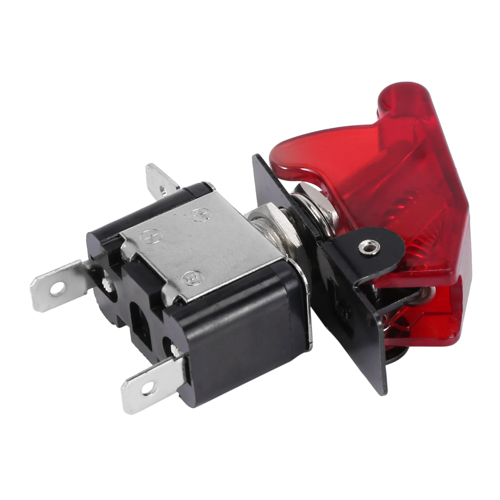 Toggle Rocker Switch Control, luz LED, ligado, desligado, 2 pinos, tampa do caminhão do carro, 12V, 20A