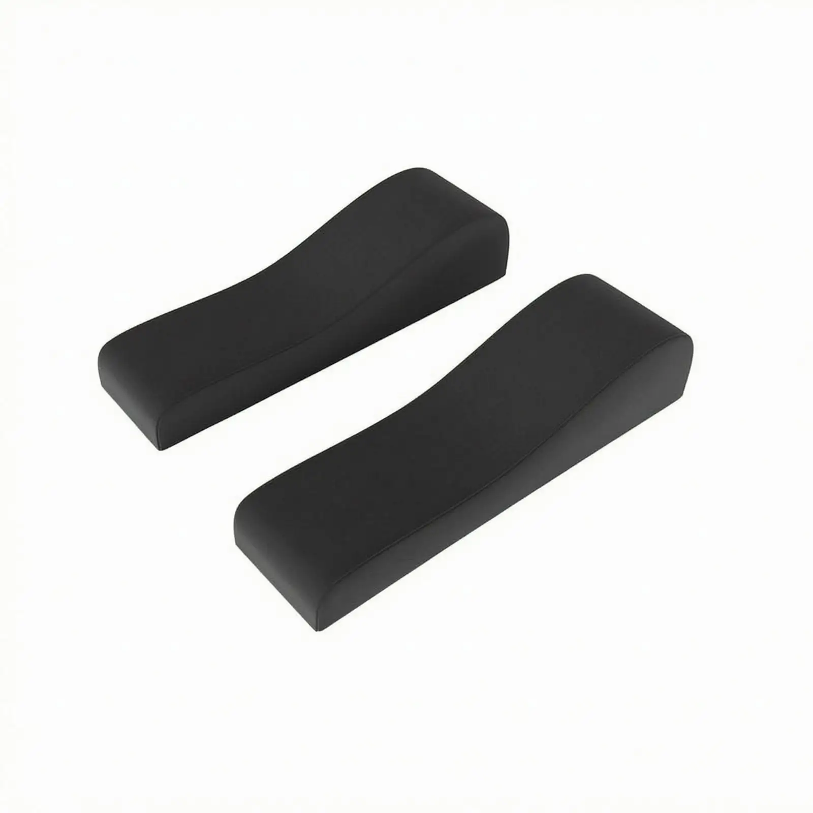 Plush Memory Foam Armrest Cushion for Computer Chair Ergonomic Pad with Adjustable Straps Universal Fit