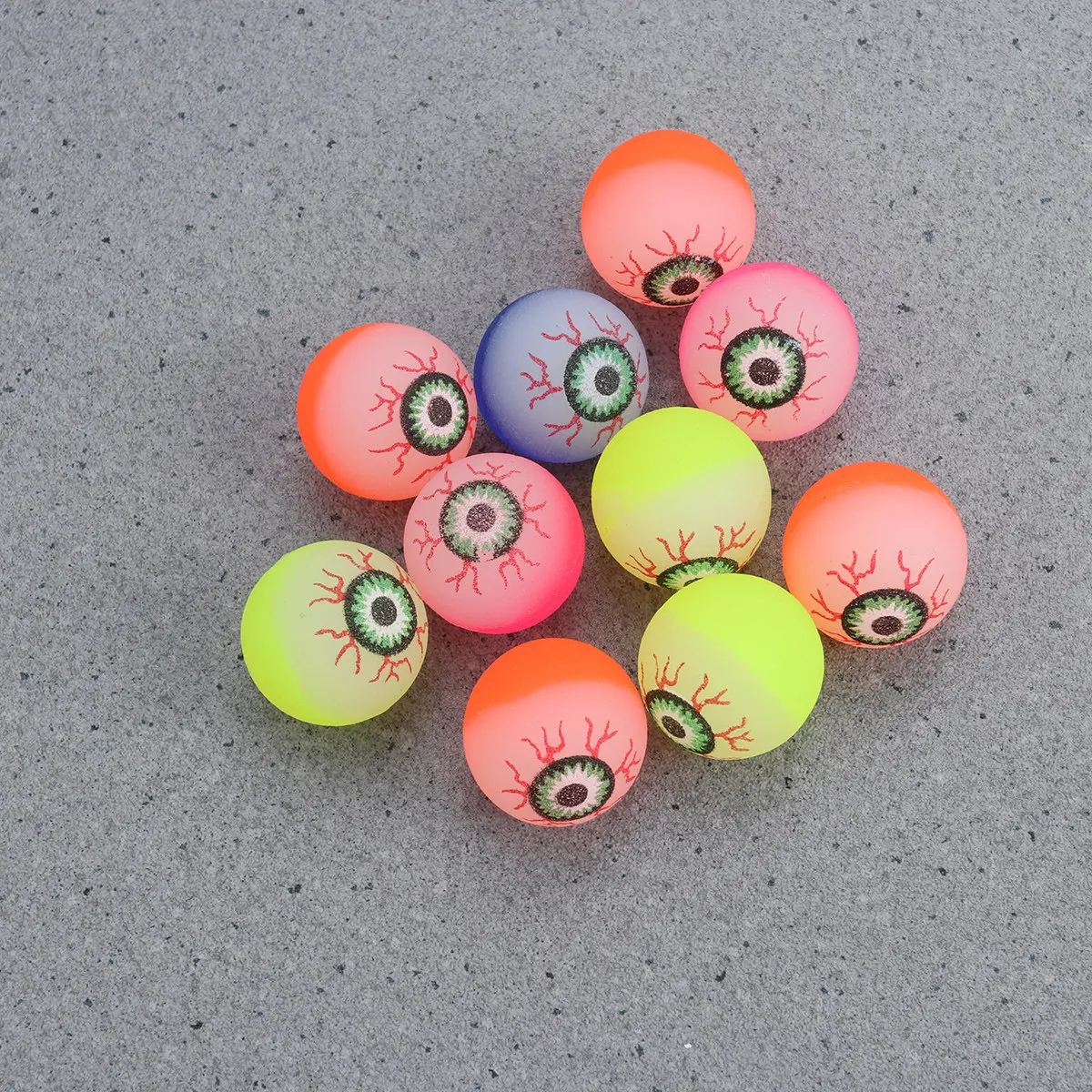 

20 шт. пугающих мячей-глаза для Хэллоуина, из премиального материала, украшения для вечеринок, призы для карнавала, мячи-попрыгуны, сувениры для вечеринок