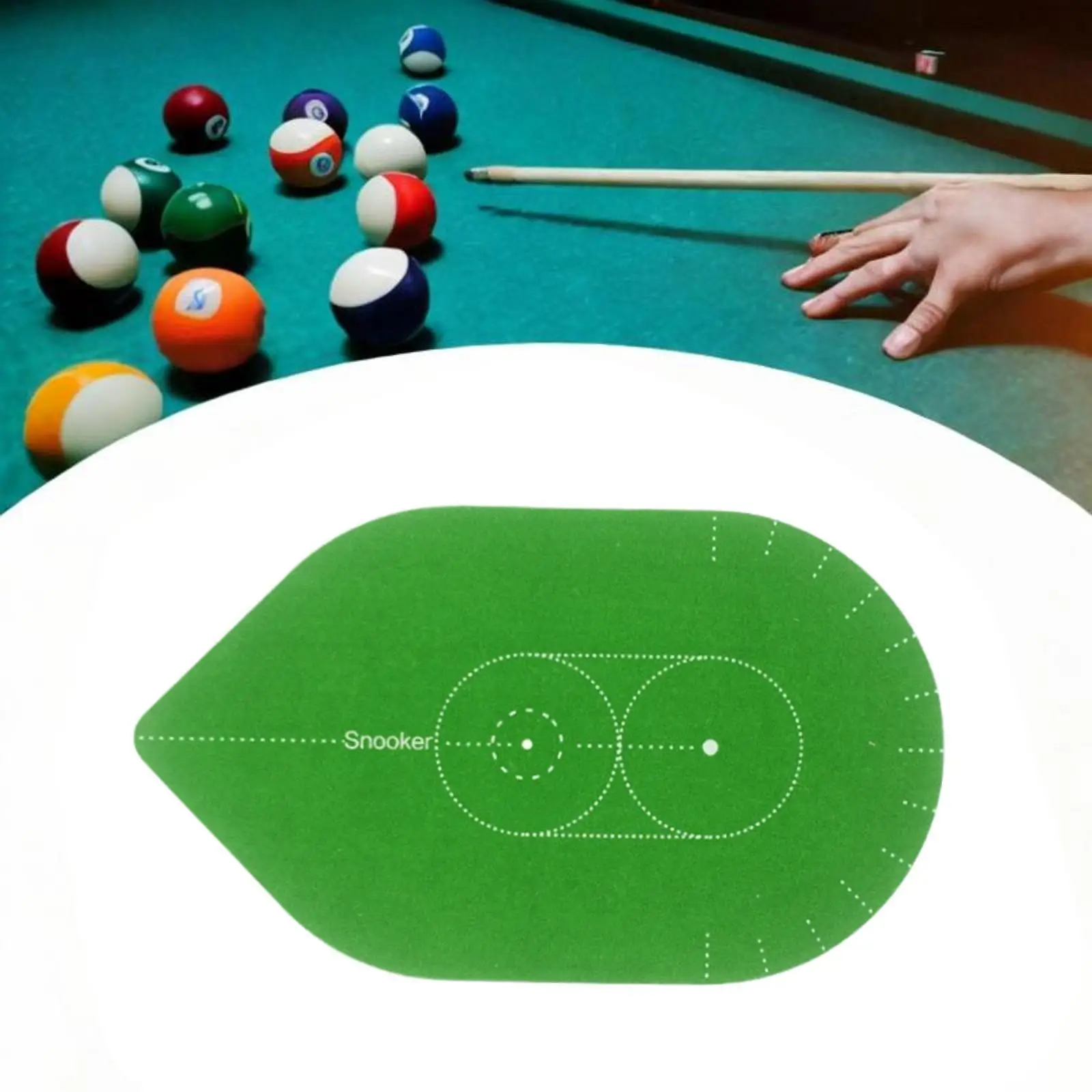 

Billiard Aiming Sticker Pool Cue Practice Tool Supplies Multifunction Aiming Helper for Players Outdoor 2.07inch Dia Balls