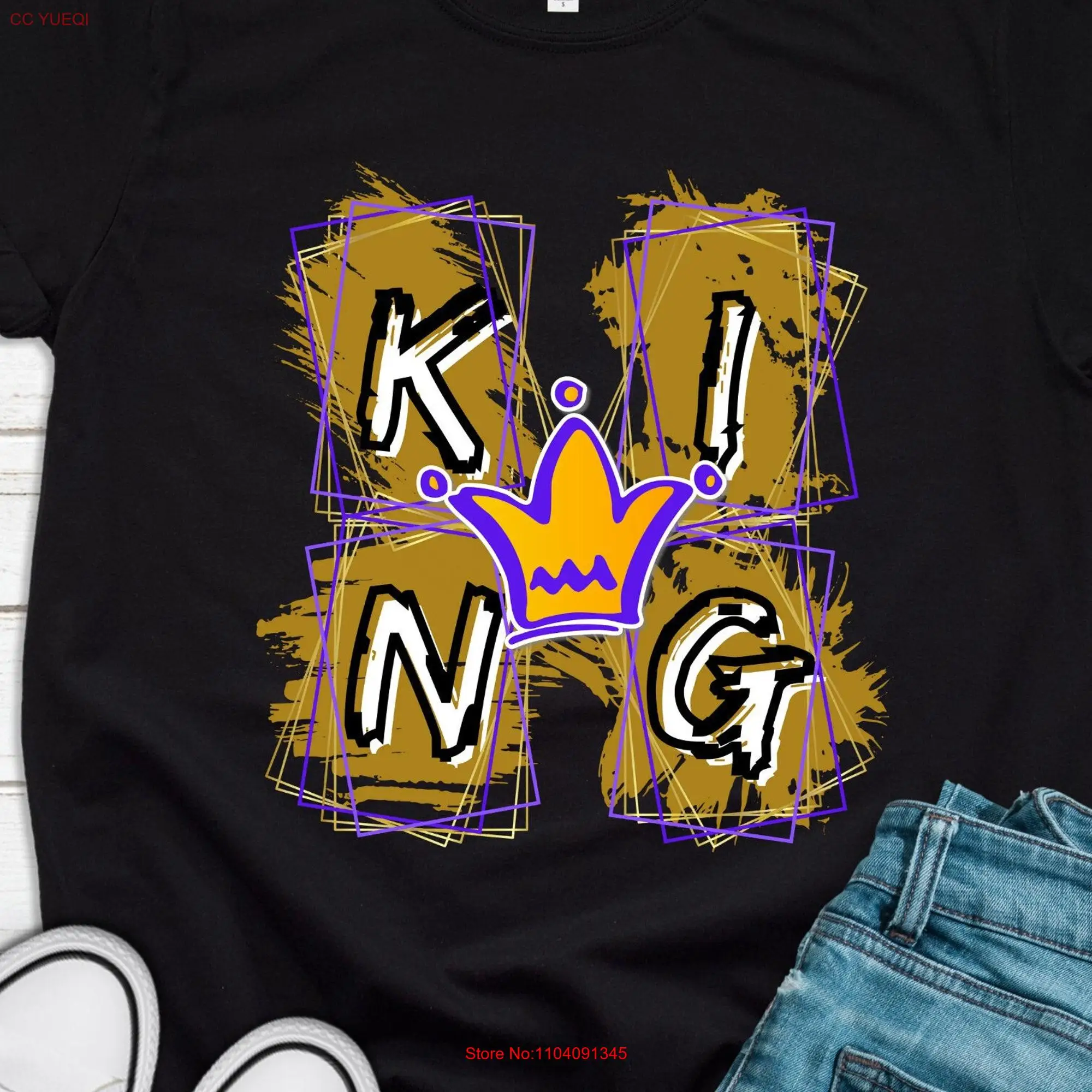 K I N G Confidence T Shirt long or short sleeves