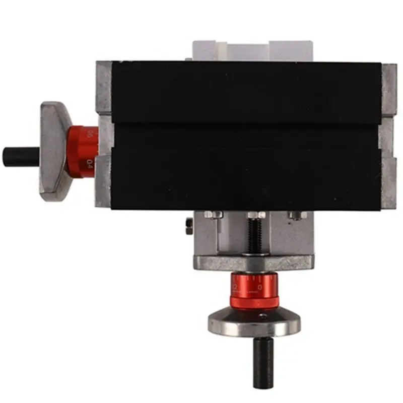 

ABJS Metal Table Slider Maximum Travel X 50mm Y 32mm Suitable for Tools Metal Mini Machines
