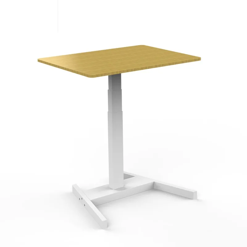 Factory Wholesale Single Leg Adjustable Height Negotiate Table Electric up Down Desk