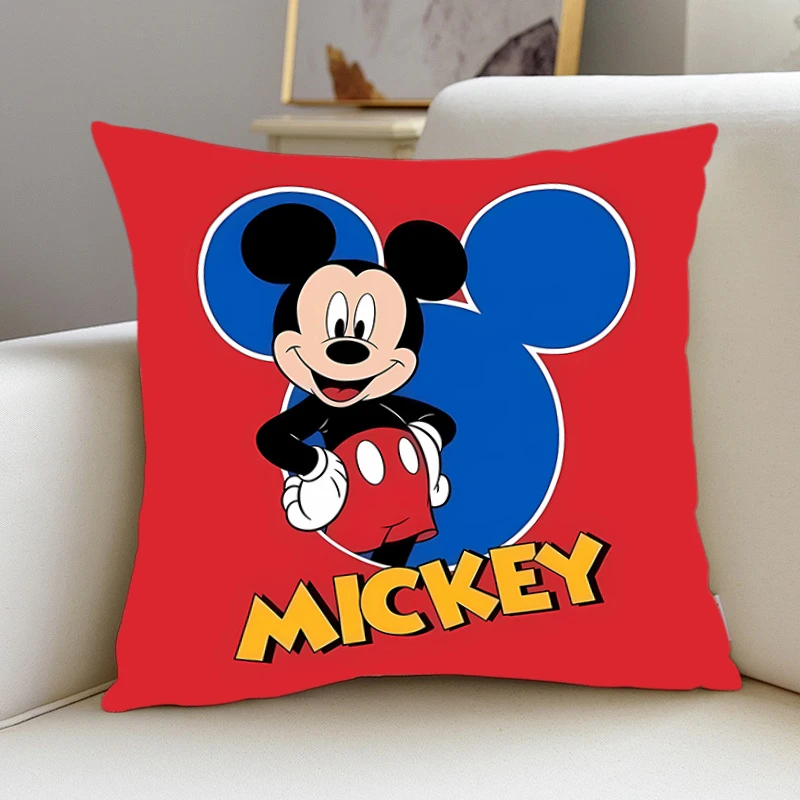 

Pillow Cover Mickey room bedroomo office coffee shop car Dakimakura Throw Pillows iving room Pillowcase Cute Home Decor gift