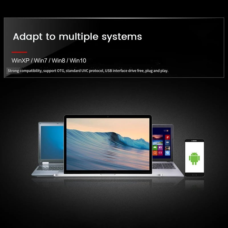Modulo telecamera A73T 720P 160 ° Grandangolo con distorsione Modulo OV9732 da 1 MP per sistema operativo Raspberry Pi Android Linux Windows UVC MAC