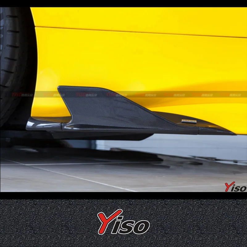 

Подходит для Ferrari 488 GTB Spider, небольшой комплект кузова из углеродного волокна, крышка Srb модели, боковой угол, боковая юбка, боковой угол