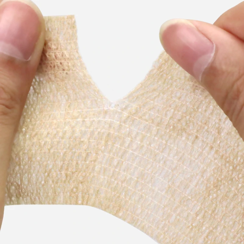 Selbst klebende elastische Bandage Sport Tattoo atmungsaktive kohäsive Kinesiologie Tape Wrap Elasto plast für Verletzung Finger Handgelenk Knöchel