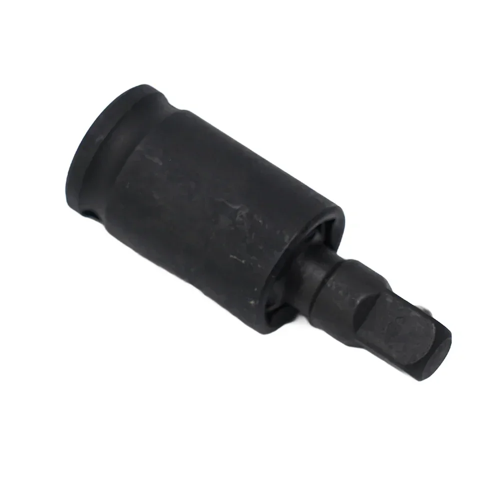 

Tool Joint Socket Impact 1 Pcs 1/4 Wobble 360°rotate 40*6.3mm Adapter Hand Joint Pneumatic Socket Black