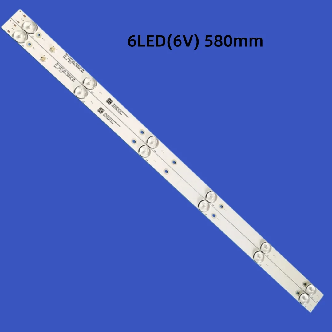 2 PCS 6LED LED backlight strip for 32inch JL.D32061330-081AS-M FZD-03 E348124 MS-L1343 L2202 L1074 V2 2-6-3030-300MA-36V