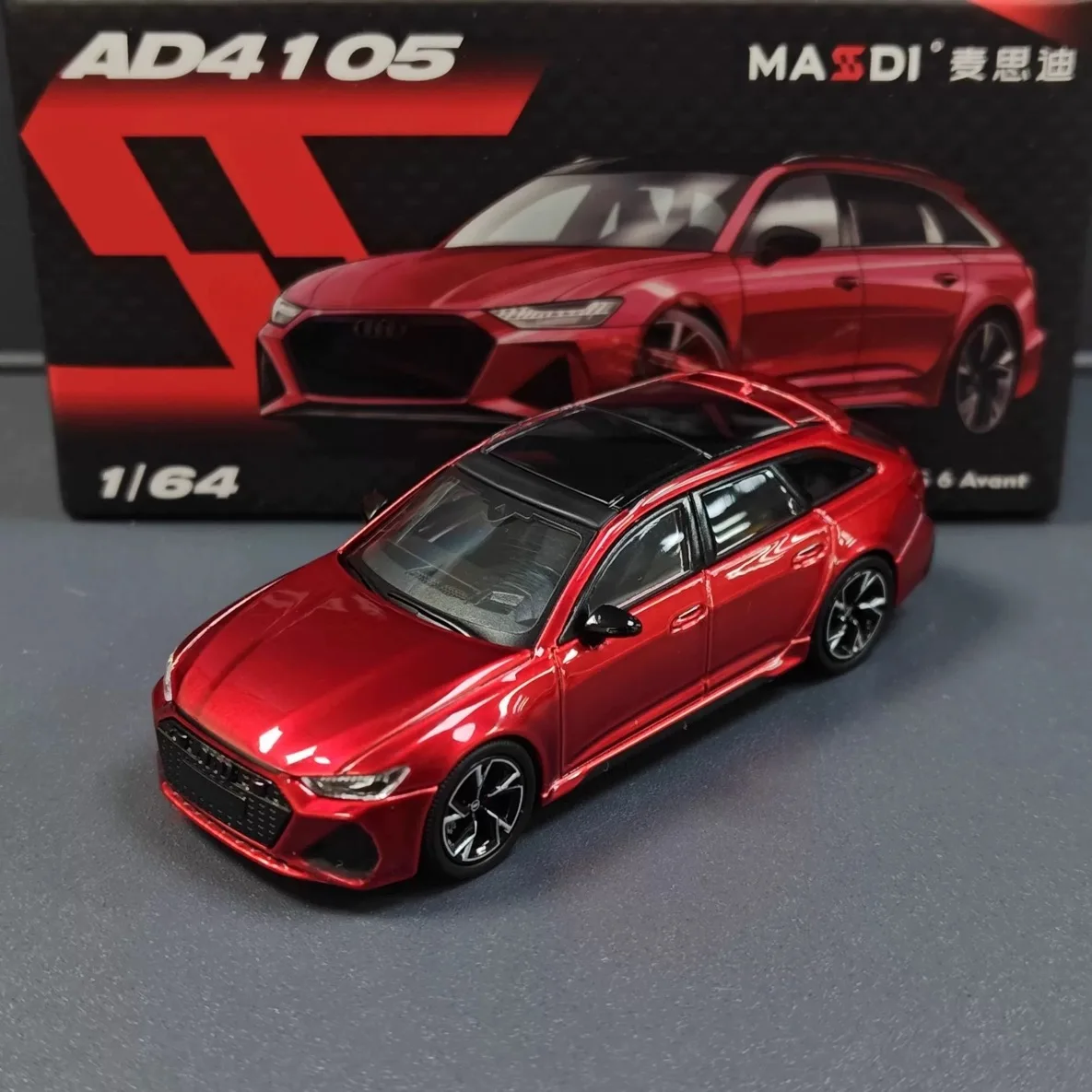 

MASDI 1/64 RS6 C8 Avant station wagon alloy car model