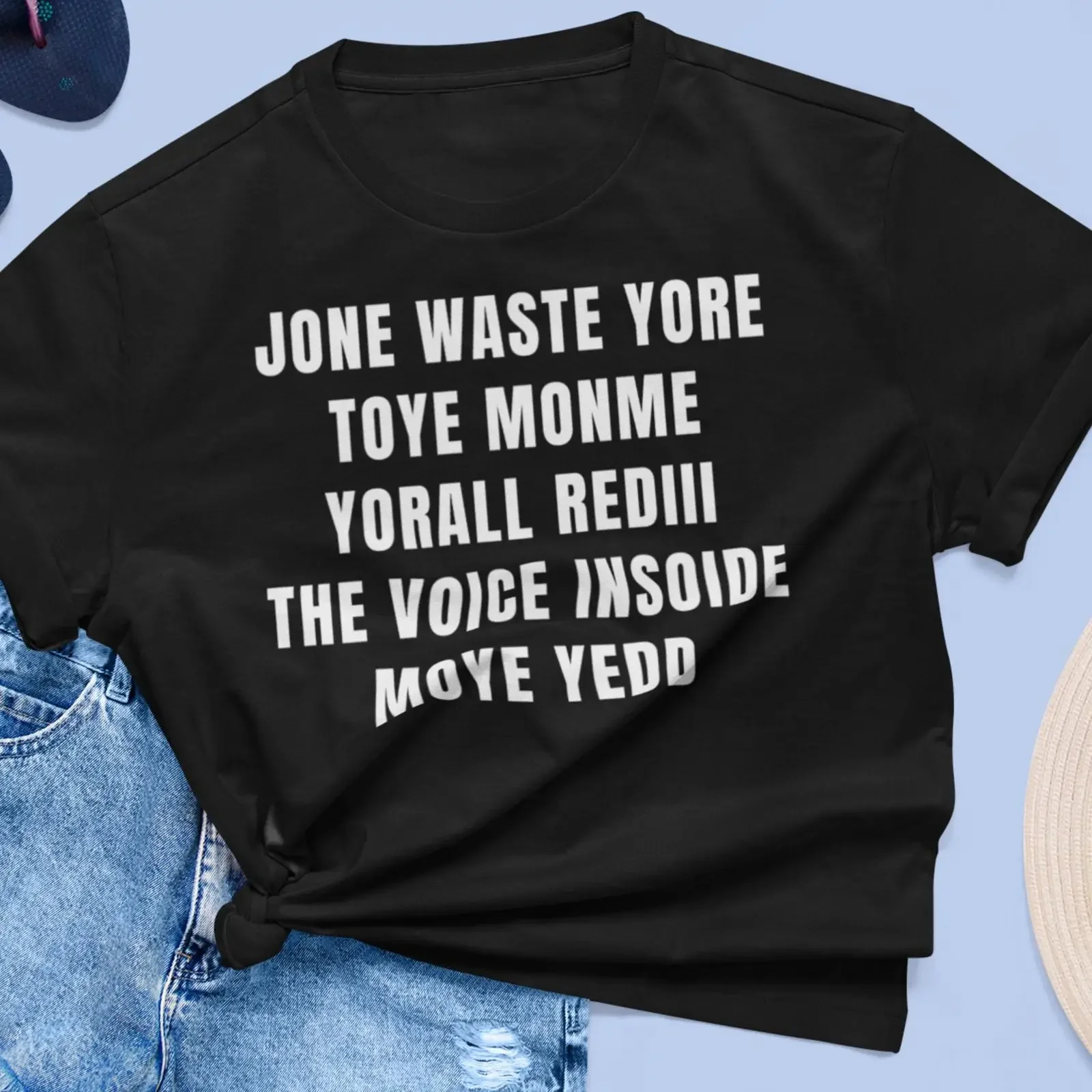 Funny Saying T Shirt Jones Waste Your Time Trend vintage Washed Soft Versatile Unisex Stretched homme Breathable Casual Stylish