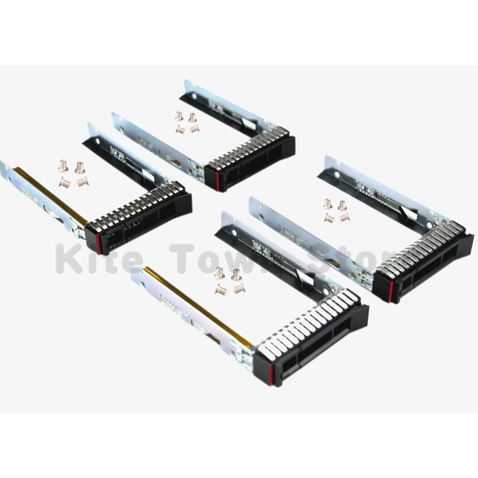 

Комплект из 4 дисковых боксов (кэдди) SAS 2,5 дюйма для Lenovo ThinkSystem SR650 SR550 SR630 SM17A06246 с винтами