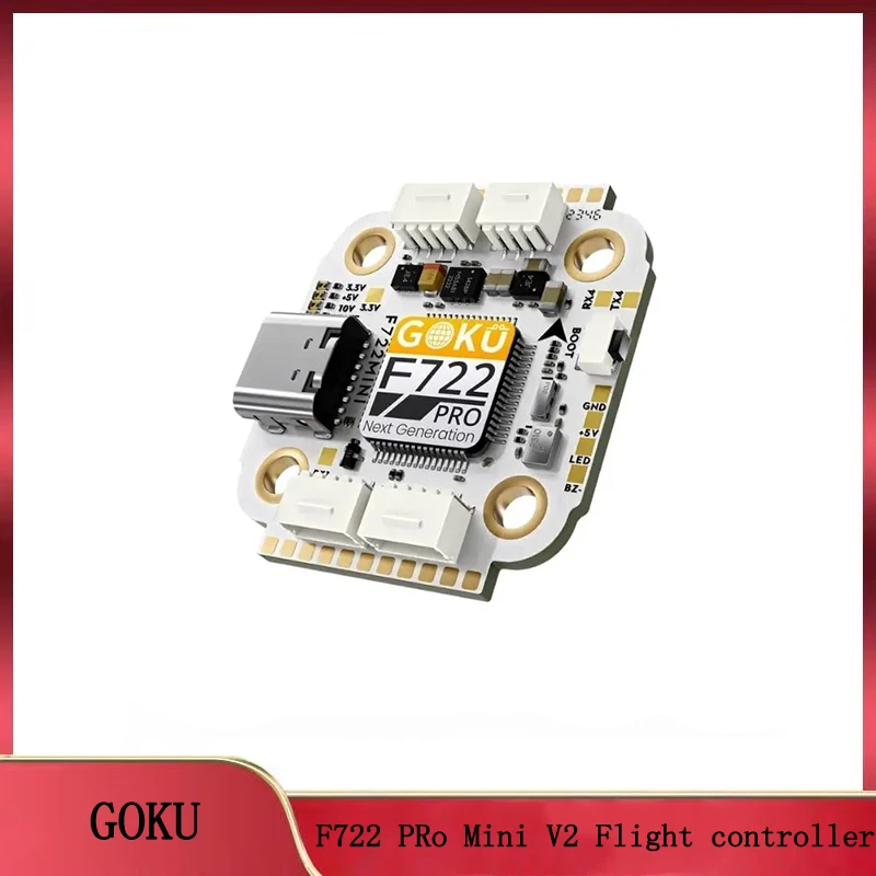 

Flywoo GOKU F722 PRO Mini V2 20X20 Flight Controller: Plug&Play Compatible with O4/O4 Pro (FPV Drone)
