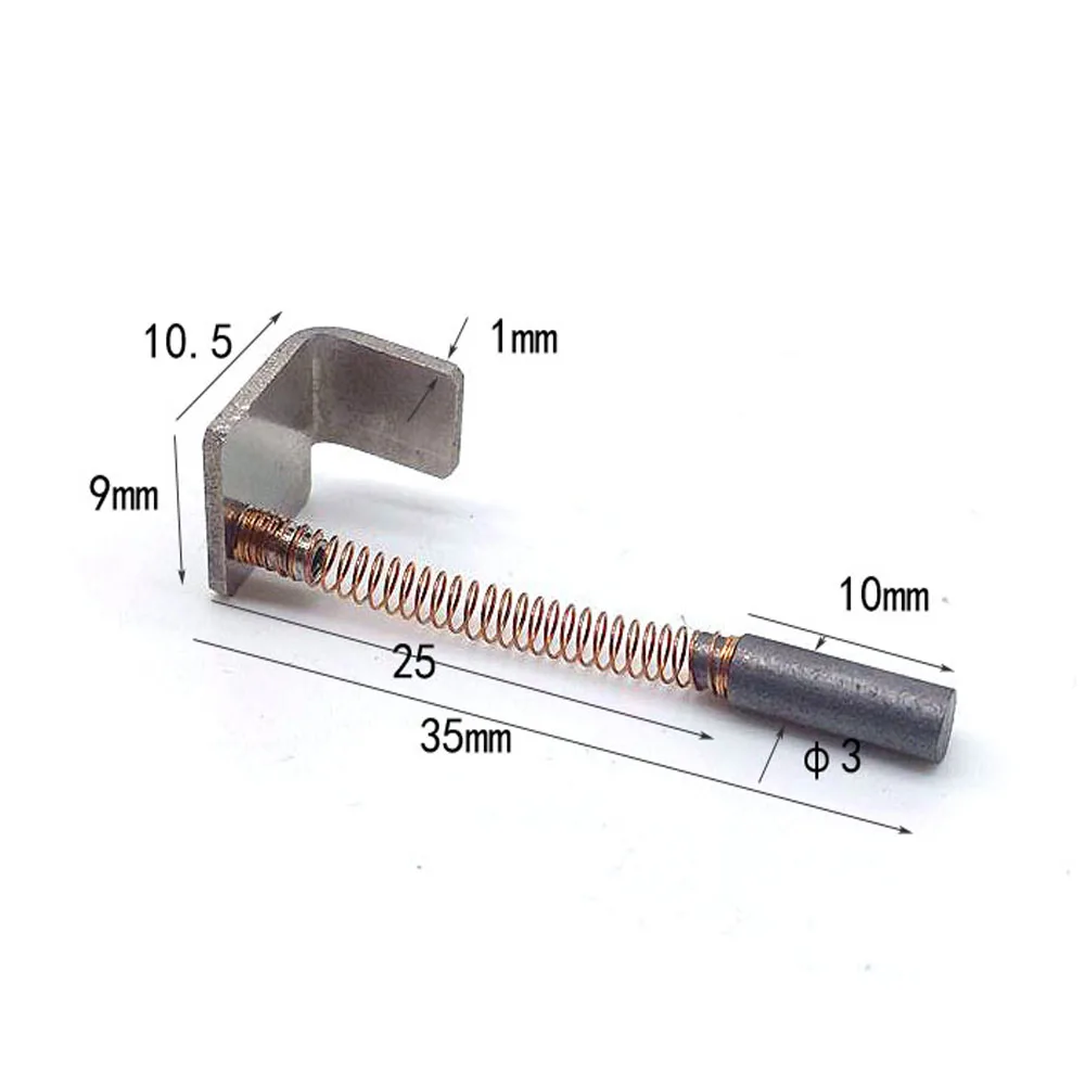 

The carbon brush NCBZ scribing machine - 010015-0 3 x17mm spindle brush 53 mm length
