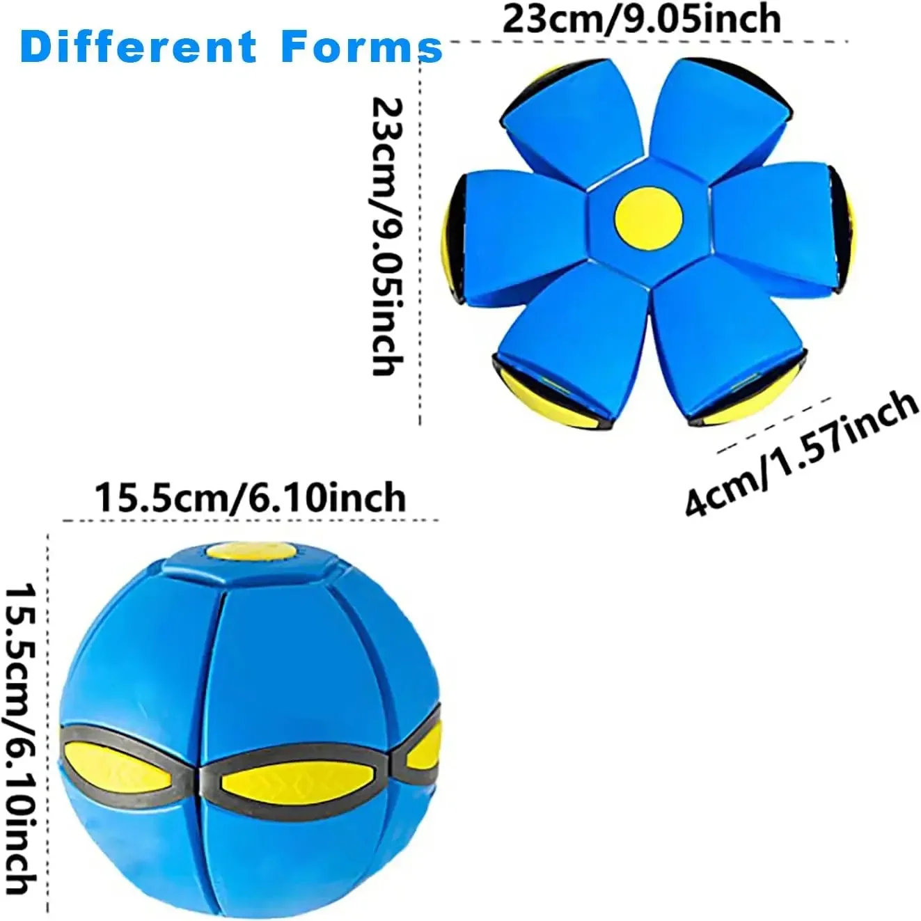 كرة قدم تفاعلية ممتعة للكلاب الصغيرة الكبيرة والقطط والأطفال والخارجية واللعب الداخلي والتخييم والشاطئ والحديقة لعبة مجموعة الأنشطة