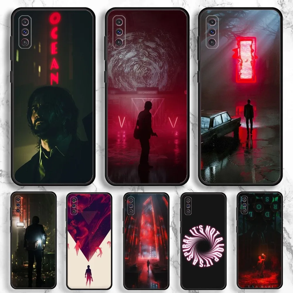 Alan Wake 2 Video Game Phone Case For Samsung Galaxy A13,A21s,A22,A31,A32,A52,A53,A71,A80,A91 Soft Black Phone Cover