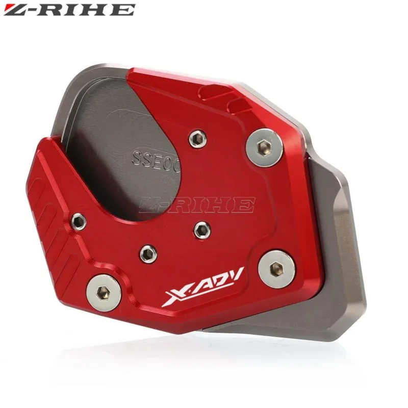 For HONDA NC750 2017 2018 2019 NC750X NC 750X NC750 X S X-ADV 750 XADV ampliar Kickstand Sidestand Stand Extension Enlarger Pad