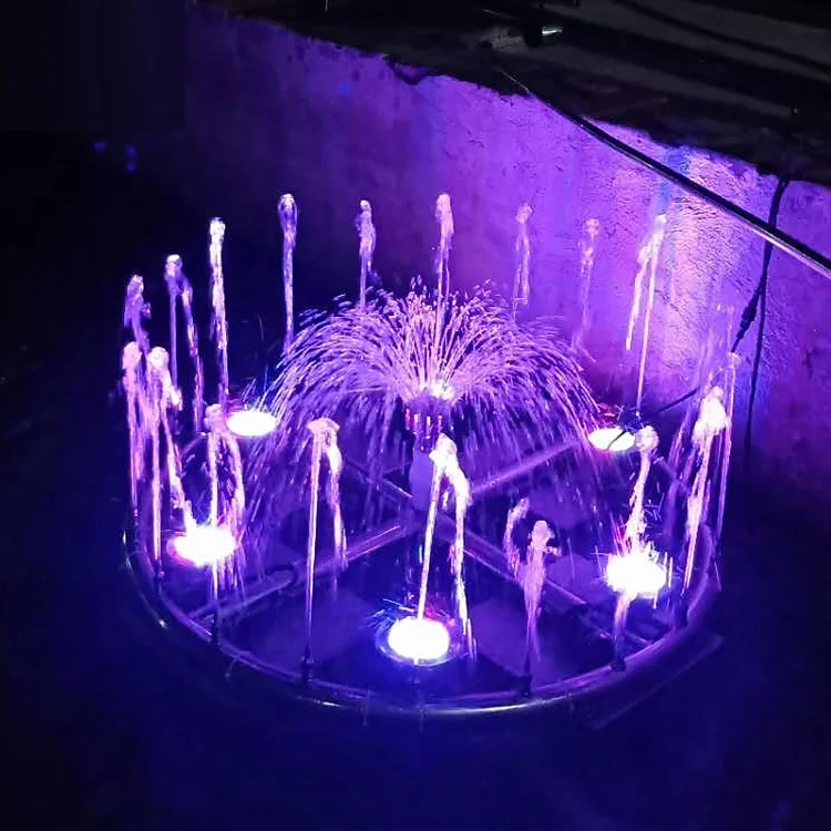 

Fenlin Modern Stainless Steel FS-03 Music Water Fountain Small Indoor/Outdoor Fountain for Home