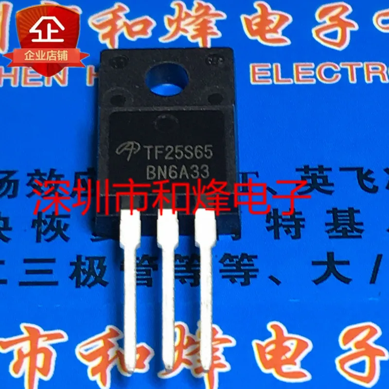 5PCS-10PCS TF25S65 AOTF25S65 TO-220F 650V 25A New And Original On Stock