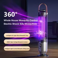Electric Mosquito Killer Lamp USB Rechargeable|Outdoor Insect Killer Camping Light|Fly Swatter for Home&Garden thermacell