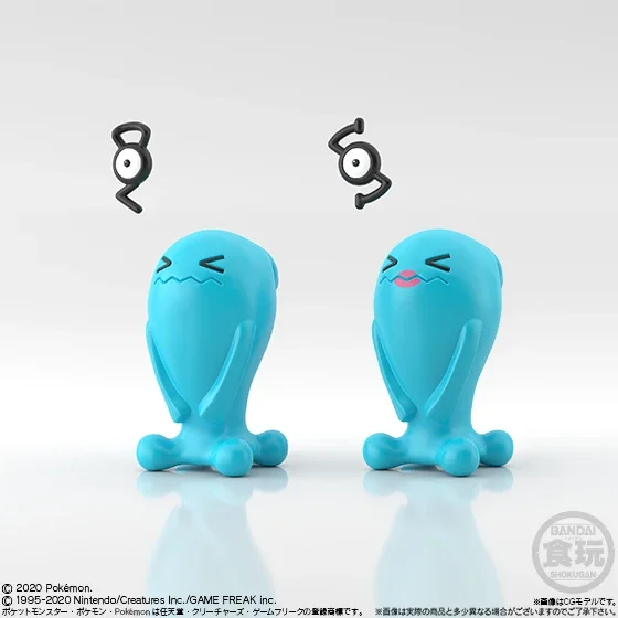 Bandai POKEMON escala mundial región de Johto oro tiplosion Wobbuffet tótodilo Togepi Pichu figura modelo Juguetes