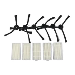 Advanced Side Brush and Filter Kit for Lidl For SilverCrest SSR 3000 A1 Robotic Vacuum Cleaner Improved Cleaning Results