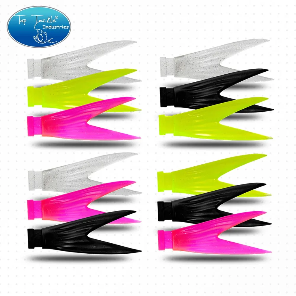 CF lure PVC soft tail jointed lures DIY 135mm 165mm 185mm 220mm swimbait swallow tail fork tail