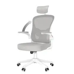 Silla de oficina ergonómica con soporte Lumbar, silla ejecutiva de espalda alta, silla giratoria de escritorio, silla de tarea de computadora, silla de juegos de malla