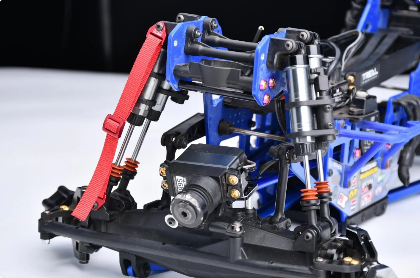 حزام حد السفر للتعليق الأمامي/الخلفي GPM لـ LOSI 1/8 LMT Baja Rey 1.0/2.0 UDR RBX Rock Rey