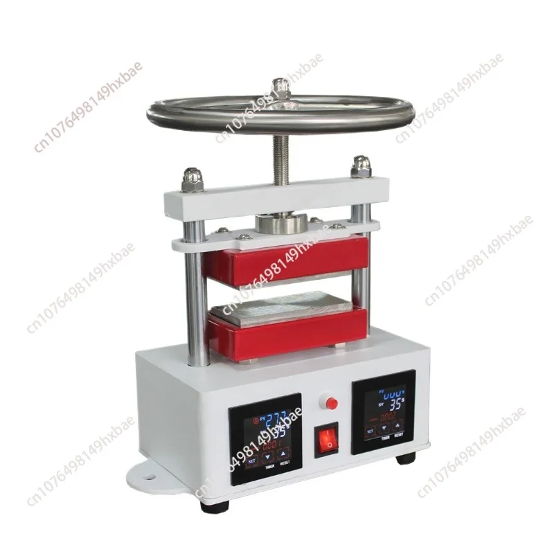 Heat transfer printing household manual turpentine extraction press double-sided heating hot stamping machine 6 * 12cm