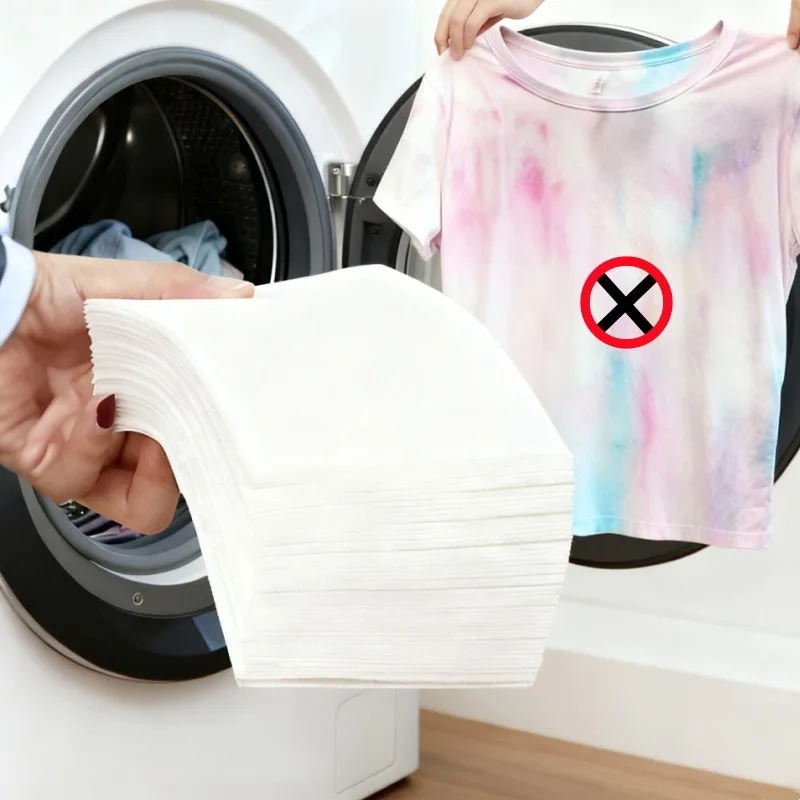 Color Dye-Resistant Cloth for Laundry，No Chemical Composition，Mixed Laundry Anti-Penetration and Fade Protection，Universal Was