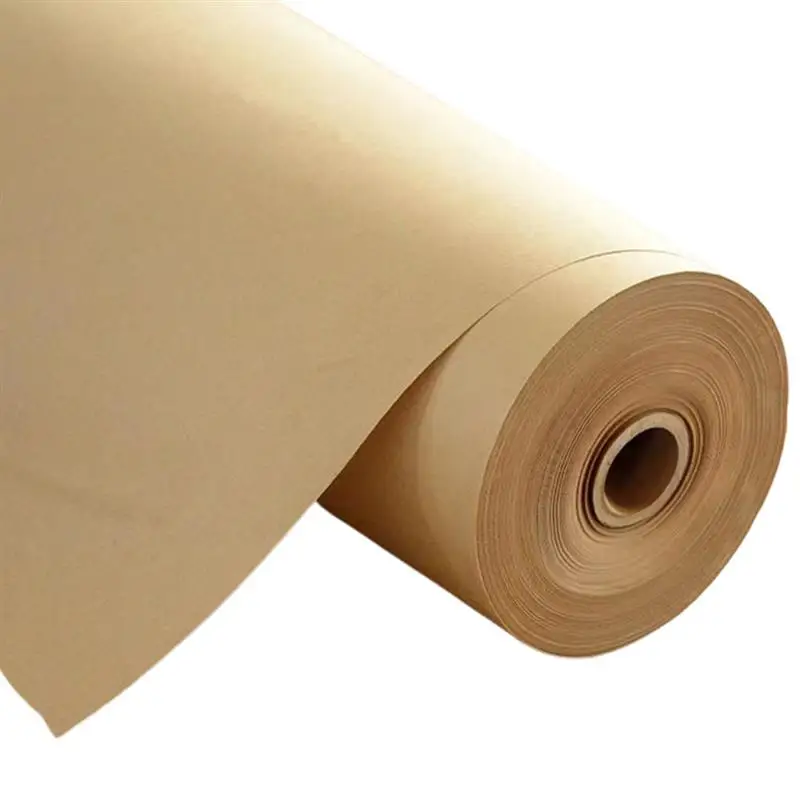 1 Roll of Gift Packing Paper Kraft Handmade DIY Craft Gift Wrapping Gift Wrapping Material Wrapping Paper Sketch Painting