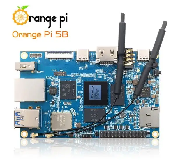 For Orange Pi 5B with Rockchip RK3588S Octa-core 64-bit Processor