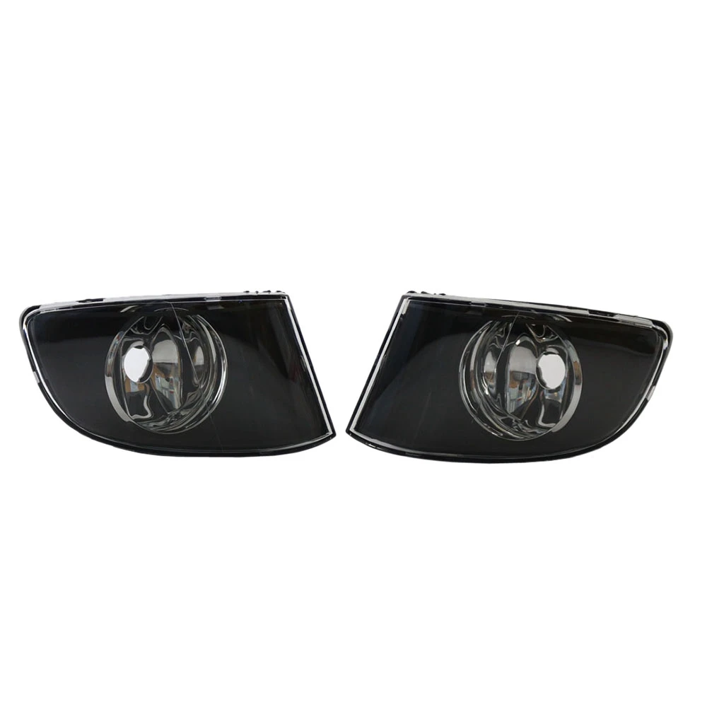 

For BMW E92 E93 3 SERIES 2DR 2007-2011 Front Bumper Black Fog Lamp Transparent Lens