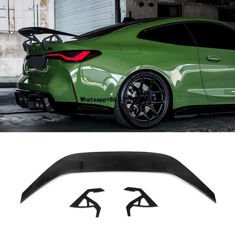 

Dry Carbon Fiber AD V1 Style Swan Neck Wing for G80 M3 G82 M4 Competition Car 2021+ Rear Spoiler Rear Wing Splitter